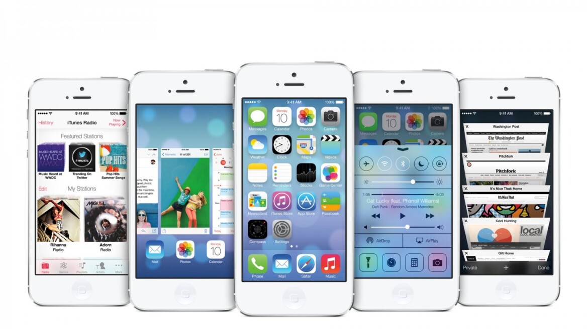 Διαθέσιμο το iOS 7 της Apple